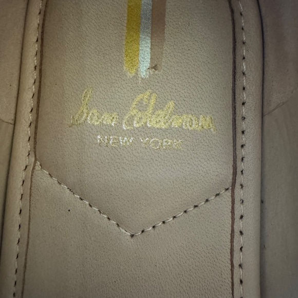 Sam Edelman white slip on loafer - Picture 2 of 5